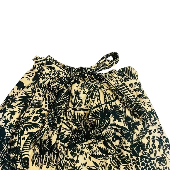 ANTHROPOLOGIE COREY LYNN CALTER | Palm Garden Paper Bag Skirt. Sz. 10 - Picture 5 of 9